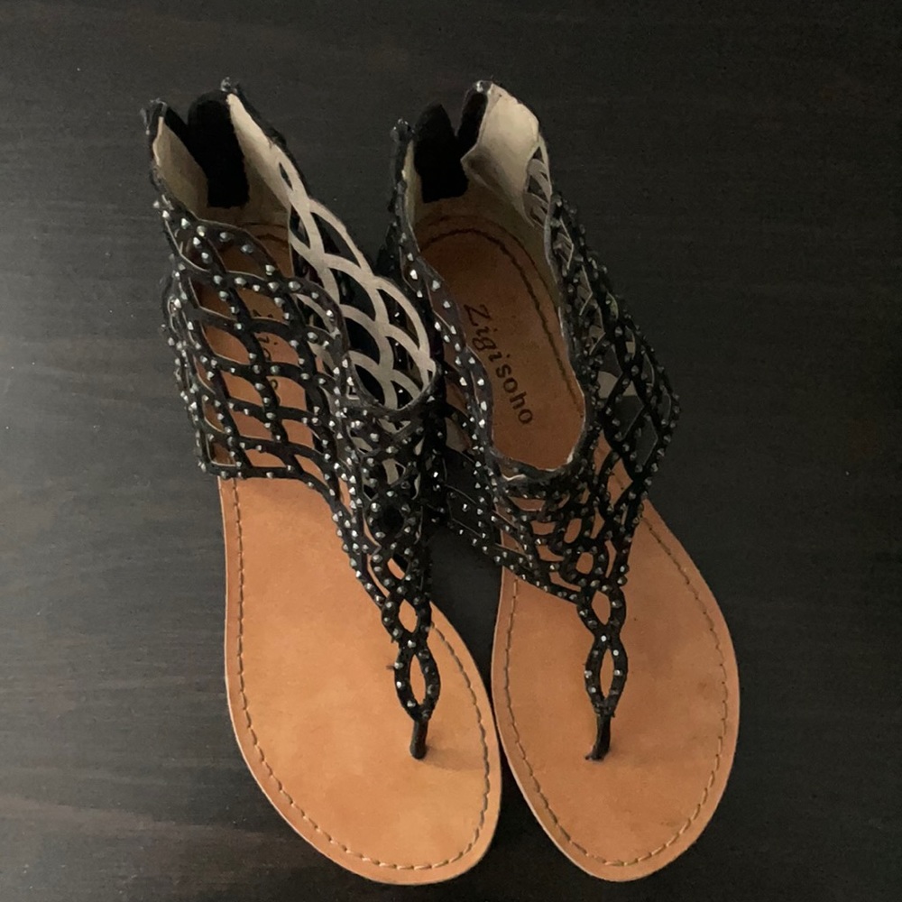 Black Sandals